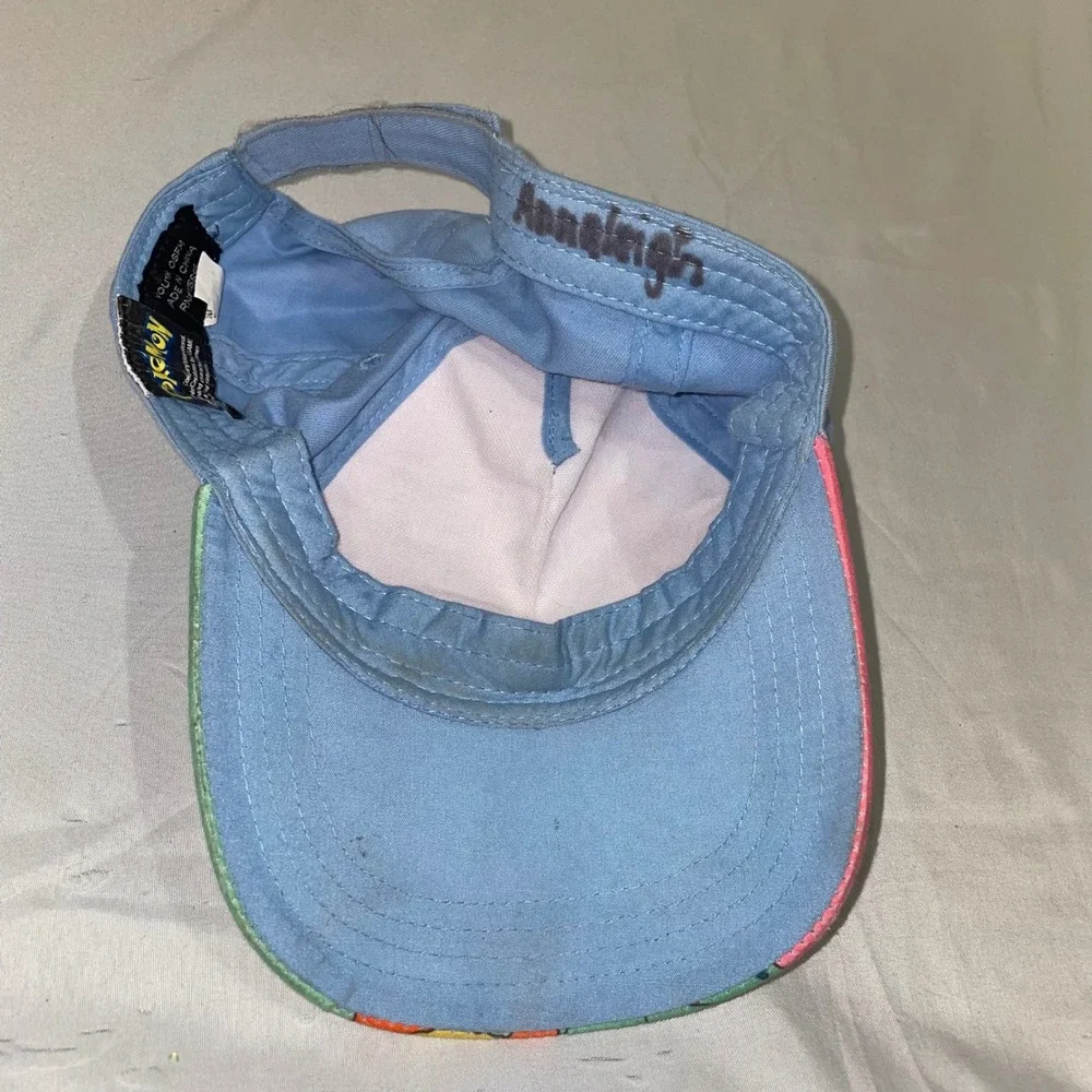 Pokemon Kids Youth Hat Pikachu Squirtle Bulbasaur Charmander Blue Baseball Cap